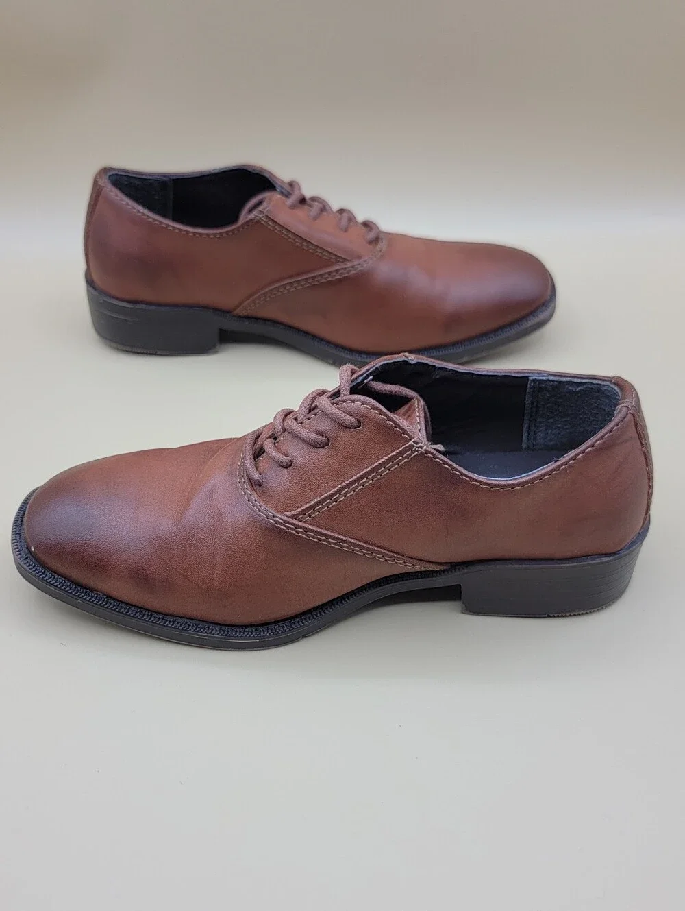 Borelli Little Boys Oxford Dress Shoes Size 13C Brown Formal Church School Kids
